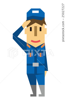 Firefighter [Flat human series] 25027227