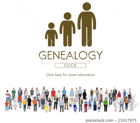 Genealogy Family Generations Relationship Concept 25027975
