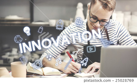 Creativity Design Process Graphics Concept Creativity Design Process Graphics Concept 25028769