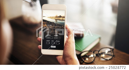 Flight Booking Plane Travel Journey Concept 25028772
