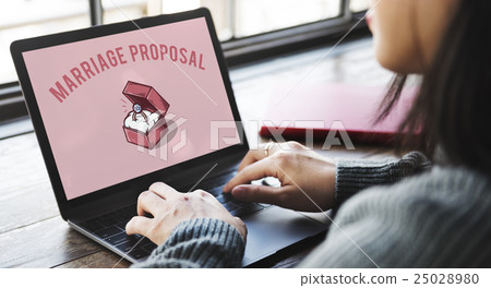 Wedding Ring Box Proposal Graphic Concept 25028980