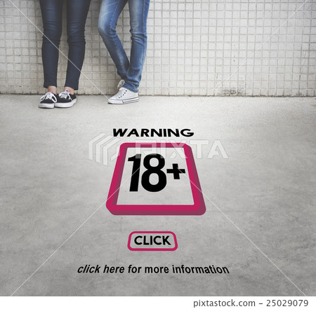 Eighteen Plus Adult Explicit Content Warning 25029079