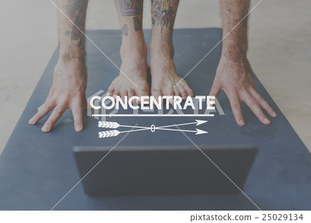 Concentrate Focus On Goal Target Attention Concept Concentrate Focus On Goal Target Attention Concept 25029134