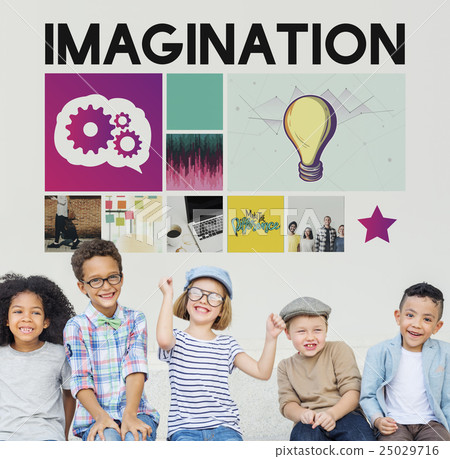 Kids Childhood Retro Fashion Concept 25029716