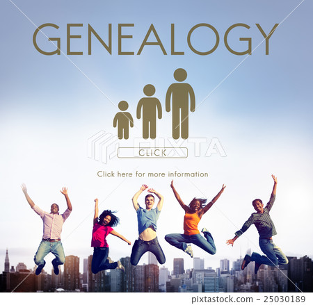 Genealogy Family Generations Relationship Concept Genealogy Family Generations Relationship Concept 25030189