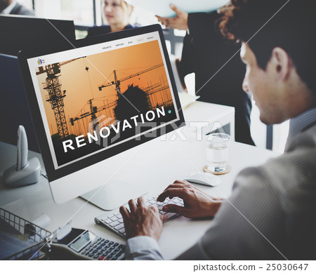 Building Construction Engineering Renovate Site Concept 25030647