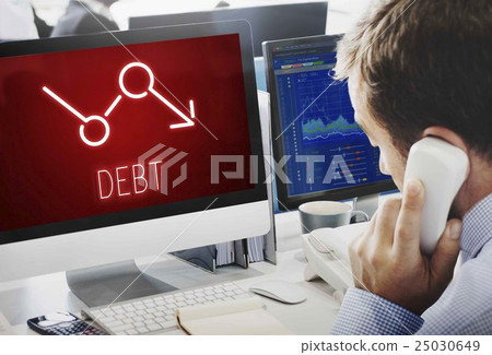 Bankruptcy Critical Recession Inflation Graphic Concept 25030649