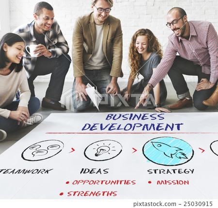 Business Development Plan Growth Strategy Concept Business Development Plan Growth Strategy Concept 25030915