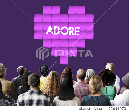 Love And Affection Heart Graphic Concept 25031070