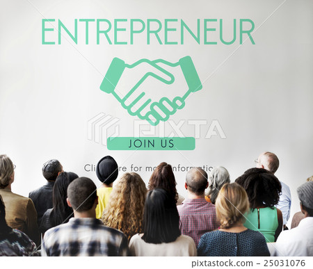Entrepreneur Business Venture Handshake Graphic Entrepreneur Business Venture Handshake Graphic 25031076