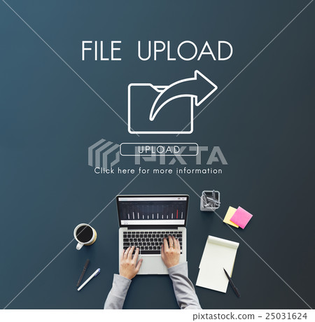 Data Transfer Exchange Sharing Sync Upload Concept 25031624