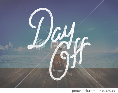 Holiday Day Off Carefree Relaxation Vacation Concept 25032035