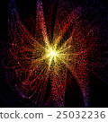 Surreal magic background of glittering sparks 25032236