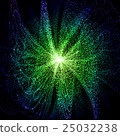 Surreal magic background of glittering sparks 25032238