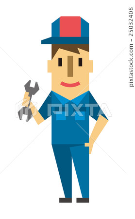 Mechanic [Flat human series] 25032408