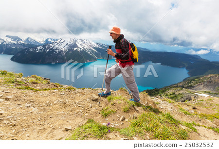 Alpine lake 25032532