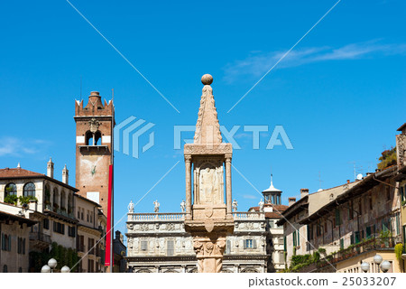 Piazza delle Erbe - Verona Italy 25033207