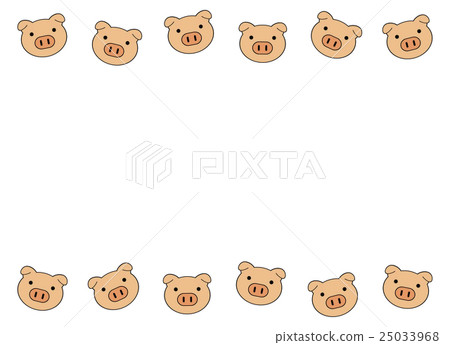 Pig's frame 25033968