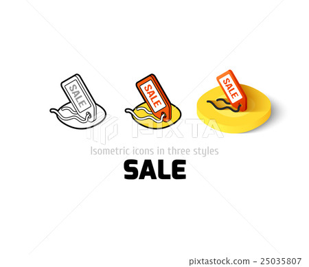Sale icon in different style Sale icon in different style 25035807