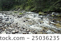 A River Flows Over Rocks 25036235