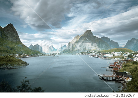 summer day, Reine Village, Lofoten Islands, Norway 25039267