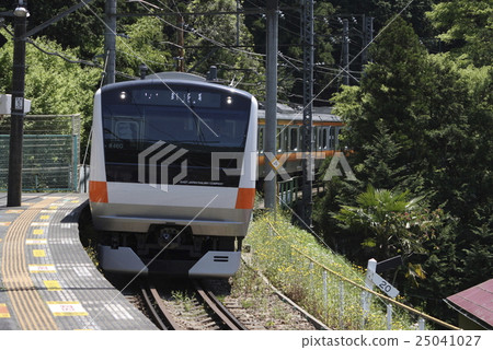 [JC] 青梅線E233系列車（普通～4輛編組：青梅⇔奧多摩） 25041027