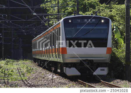 [JC] 青梅線E233系列車（普通～4輛編組：青梅⇔奧多摩） 25041028