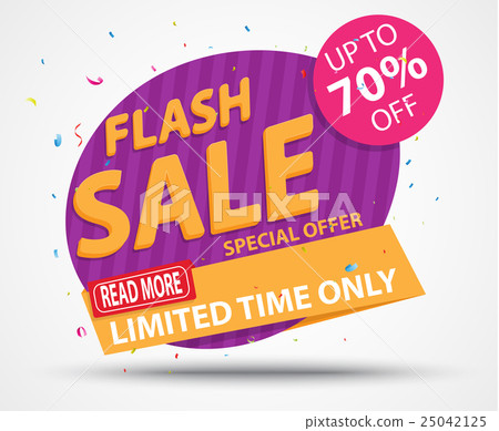 Flash Sale Banner and Best Offer design 25042125
