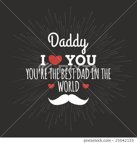 father day label 25042133