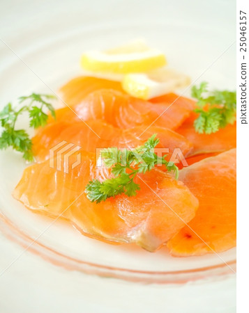 熏鮭魚生牛肉片（上） 25046157