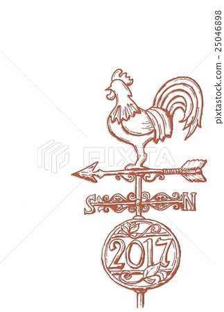 New Year's Day 2017 Rooster year weather chicken 25046898