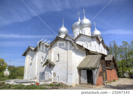 Church of Boris and Gleb at Plotniki. Veliky Novgo Church of Boris and Gleb at Plotniki. Veliky Novgo 25047145