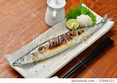 Taste of autumn "SANMA / Salami grilled saury". Taste of autumn "SANMA / Salami grilled saury". 25048223