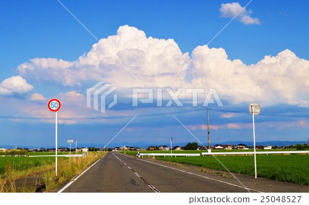 Chikugo Plain cumulonimbus Chikugo Plain cumulonimbus 25048527