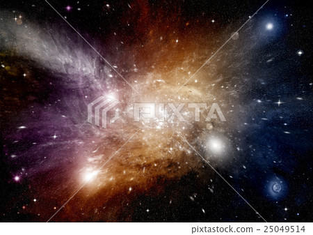 galaxy in a free space 25049514