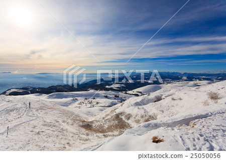 Winter panorama from Monte Grappa, Italy Winter panorama from Monte Grappa, Italy 25050056