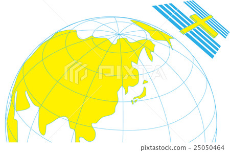 地球_插圖_衛星 地球_插圖_衛星 25050464