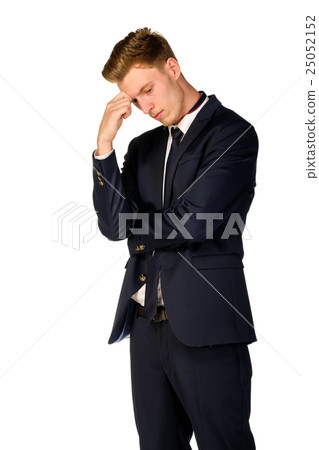 Young businessman full length portrait 25052152