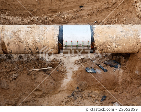 Big drink water pipes joined with repairing member 25052859