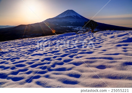 從Ryuga-dake看日出和富士山 從Ryuga-dake看日出和富士山 25055221