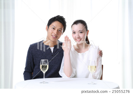 Engaged couple Engaged couple 25055276