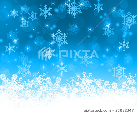 Christmas Christmas Background Snow Crystal Snow Crystal Snowflake 25058347
