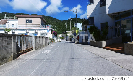 The streets of Okinawa Tokashikijima 25059505