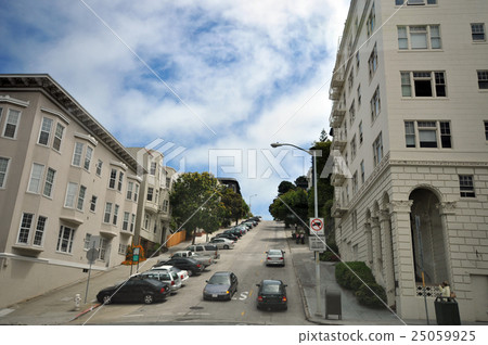 Road> Lombard Street @ USA> CA>舊金山>朗伯德街 25059925