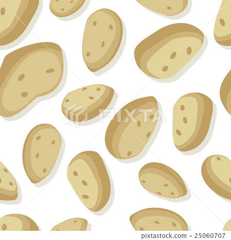 Potatoes Seamless Pattern Potatoes Seamless Pattern 25060707
