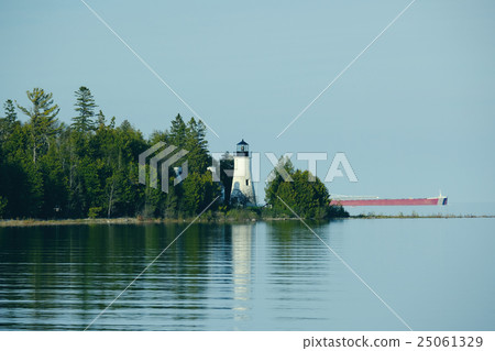Old Presque Isle Lighthouse, built in 1840 Old Presque Isle Lighthouse, built in 1840 25061329