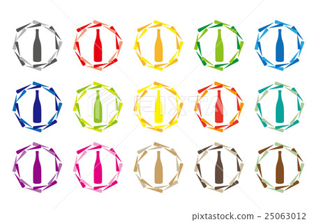 Sake sake icon set 02 - Stock Illustration [25063012] - PIXTA