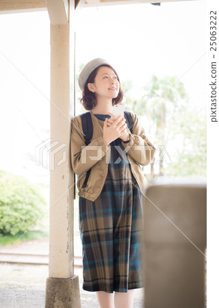 Out female portrait 25063222