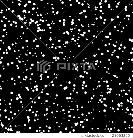 Black Background with White Circles 25063260