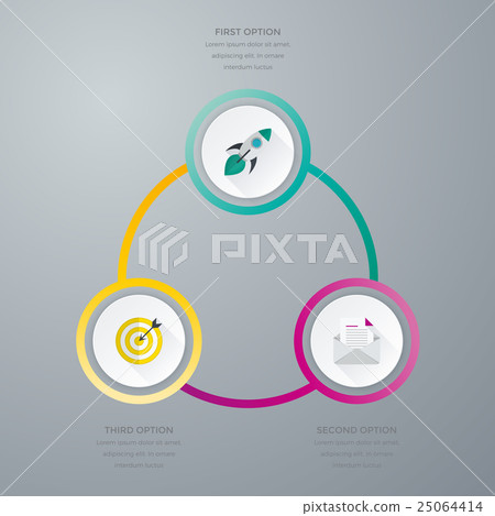 infographics three options infographics three options 25064414